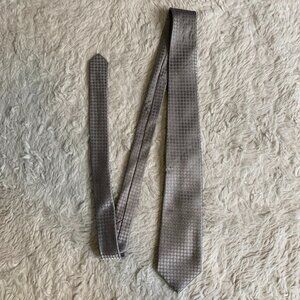 IMANI UOMO  GEOMETRIC PATTERN SILK TOUCH MENS NECKTIE